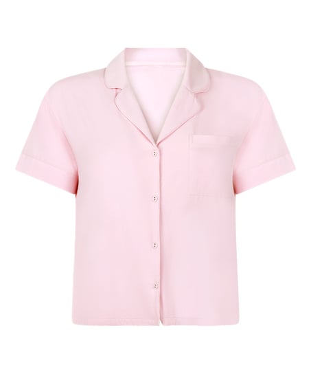 Essential Jersey Short-Sleeved Jacket, Pink