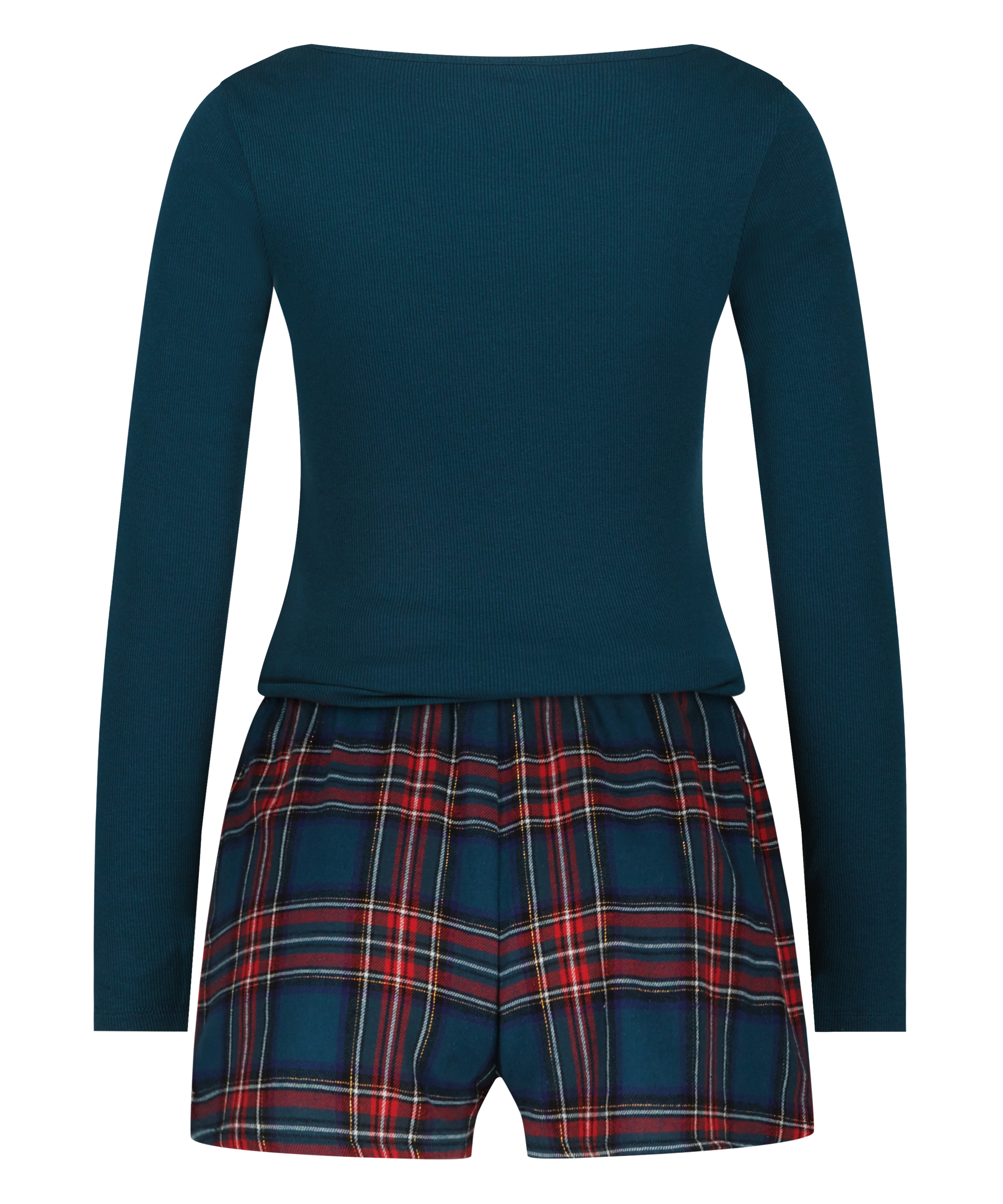 Twill pyjama set, Blue, main