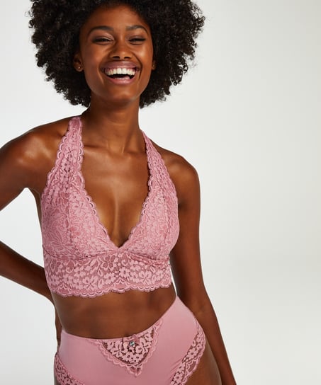Rose Bralette, Pink