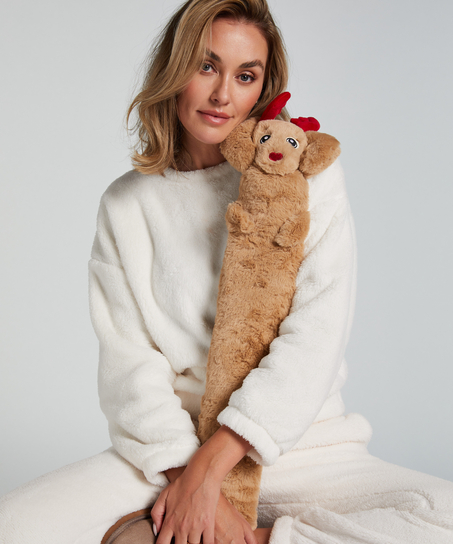 Hot Water Bottle, Beige