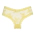 V-shaped Brazilian knickers mesh, Yellow