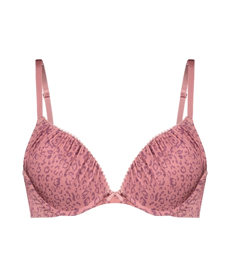 Padded Underwired Push-up Bra Giselle, Purple