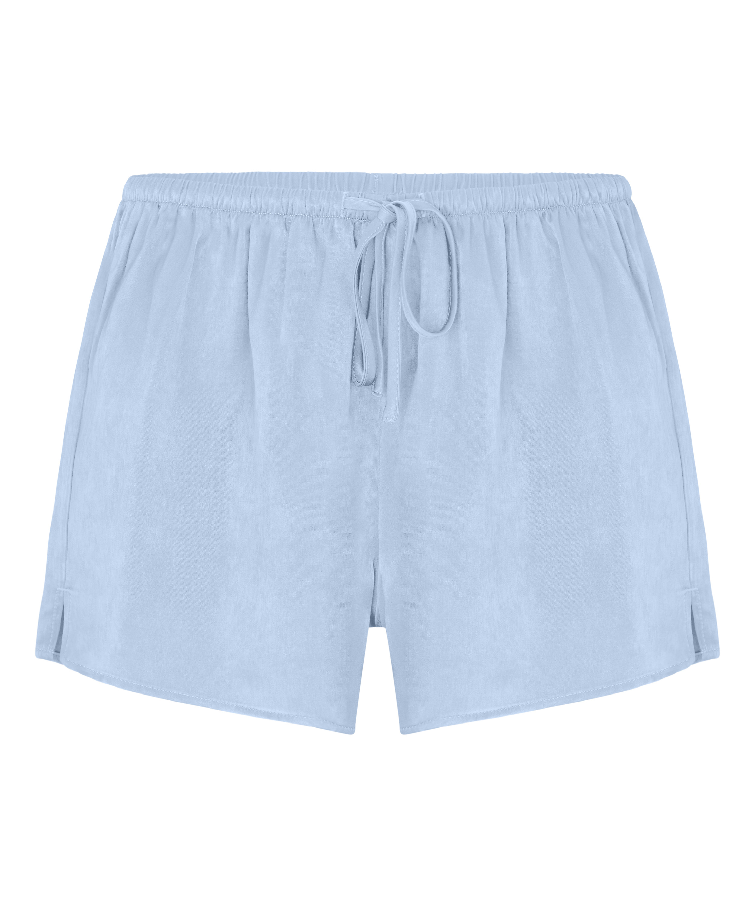 Ayla Satin Shorts, Blue, main
