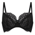 Marine Non-Padded Underwired Bra, Black