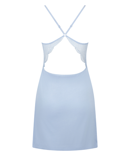 Nova Jersey Slip Dress, Blue