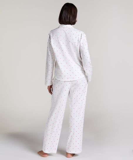 Jacquard Jacket Longsleeve, White