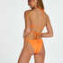 Fire high-leg bikini bottoms, Orange