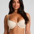 Crochet Bikini Top, White