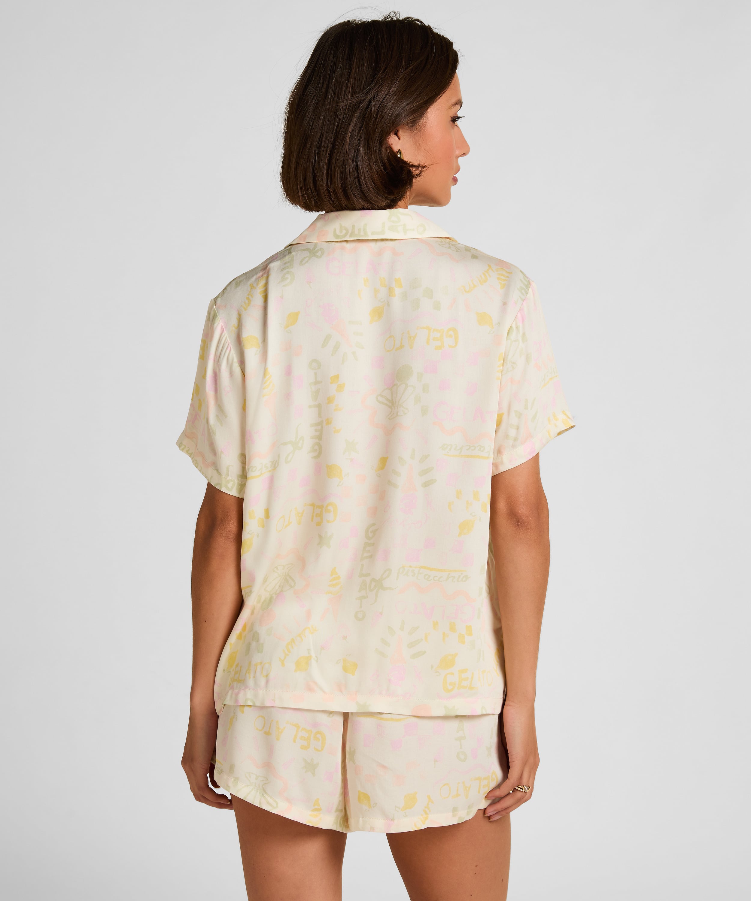 Satin Short, White, main