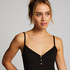 Henley Slipdress, Black