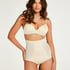 Sculpting scuba high waisted brief - Level 3, Beige
