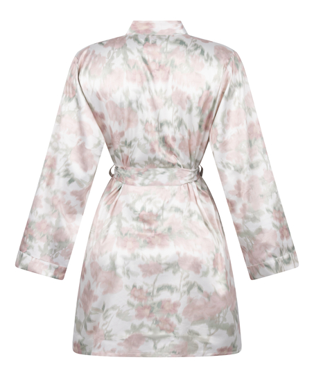 Floral Kimono, White