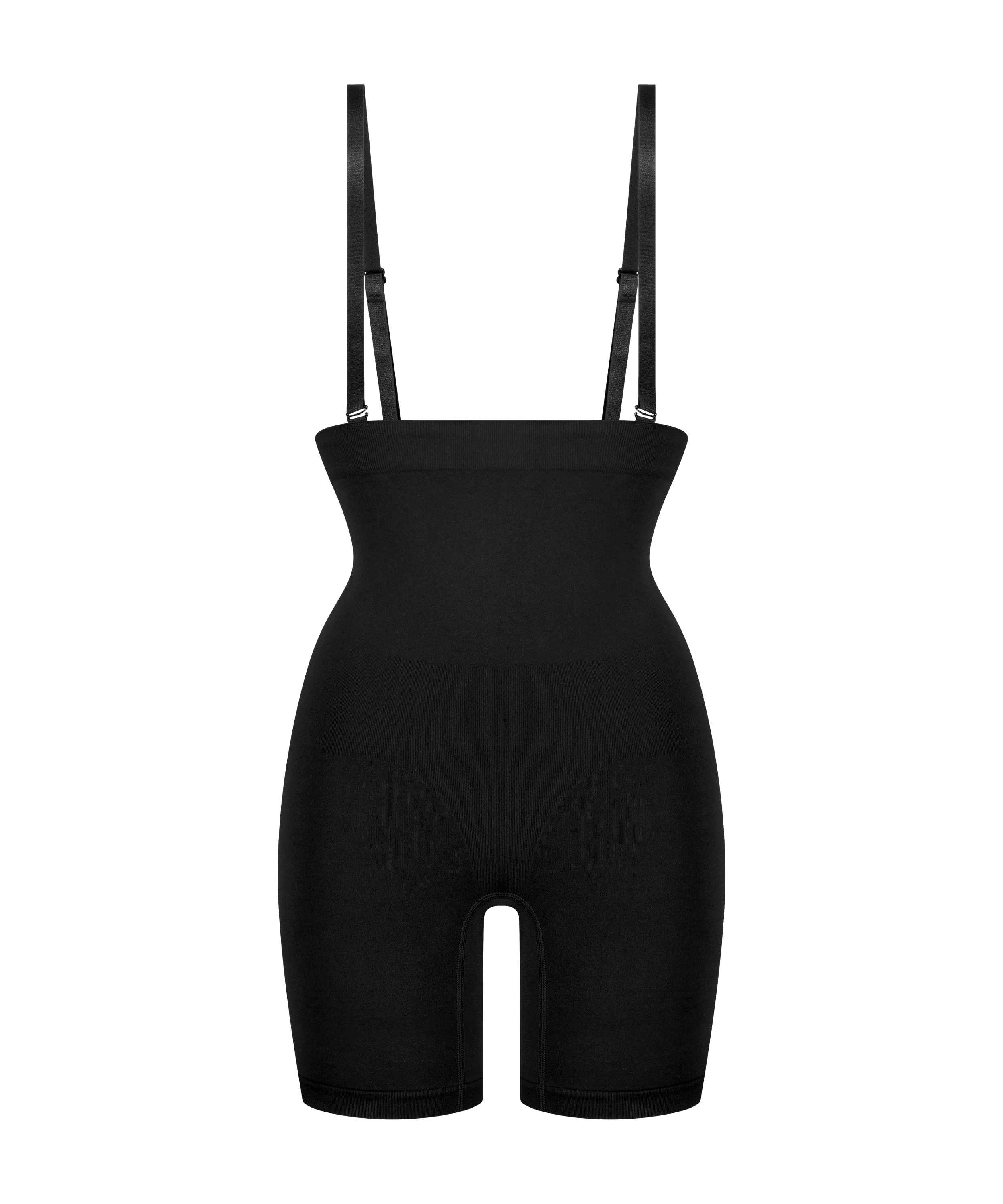 Seamless Enhancing Thigh Slimmer, Black, main
