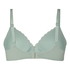 Lola Padded Non-Wired Bra, Green