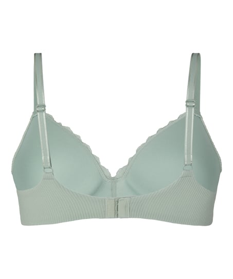 Lola Padded Non-Wired Bra, Green