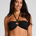 Bahamas Bandeau Bikini Top, Black