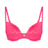 Scallop push-up underwired bikini top Cup A - E, Pink