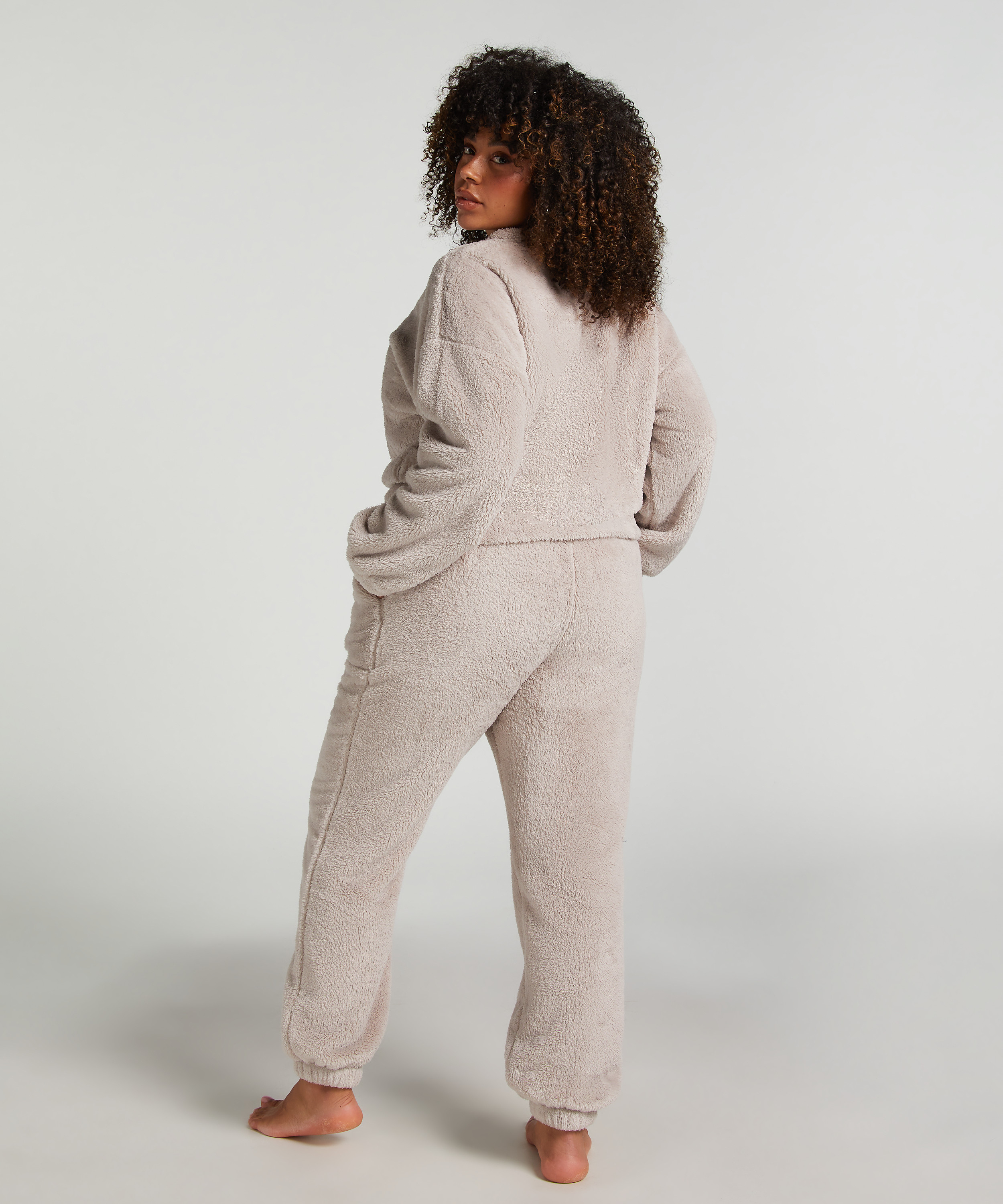Snuggle Fleece Joggers, Gray, main
