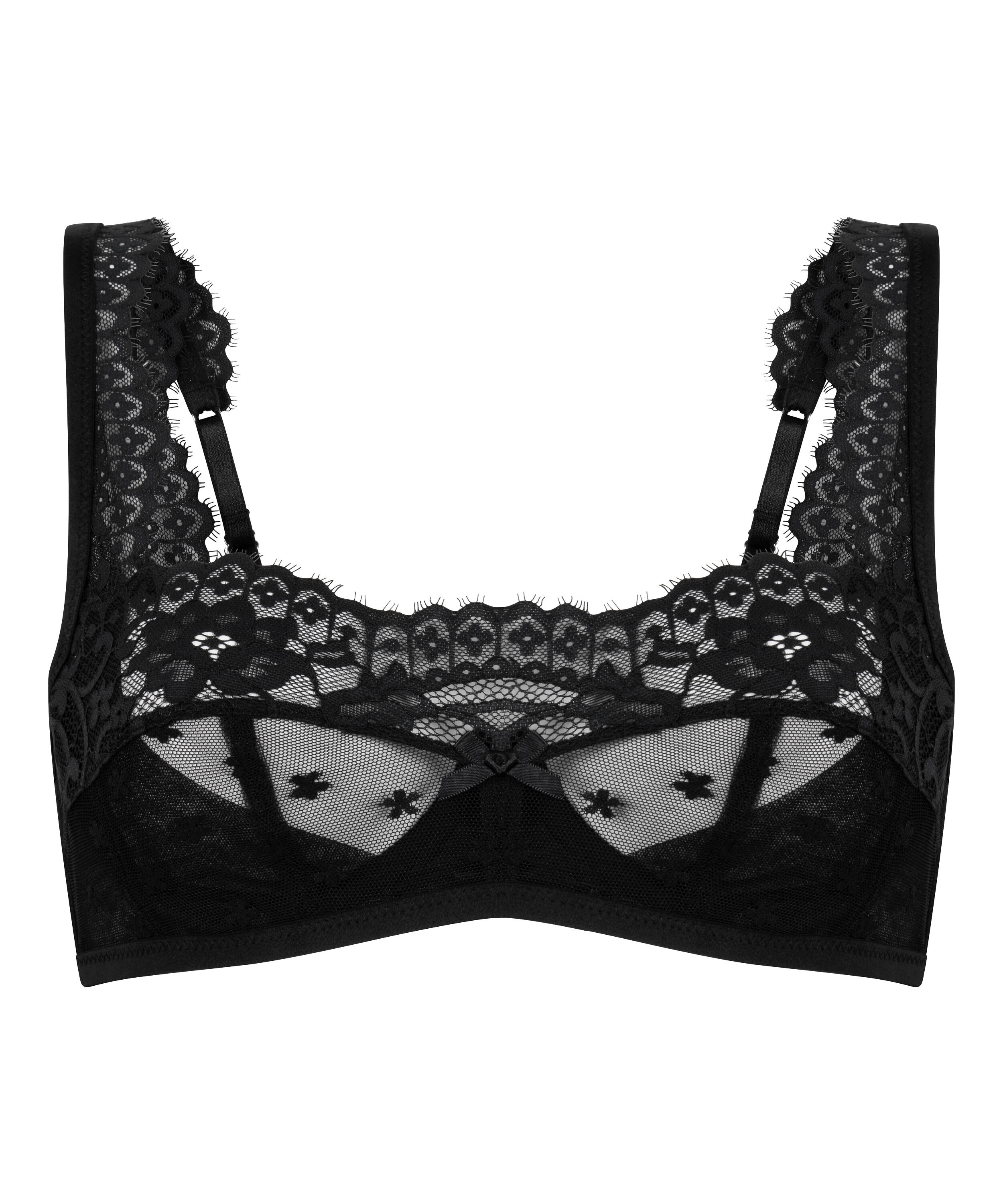 Valora Non-Padded Underwired Bra, Black