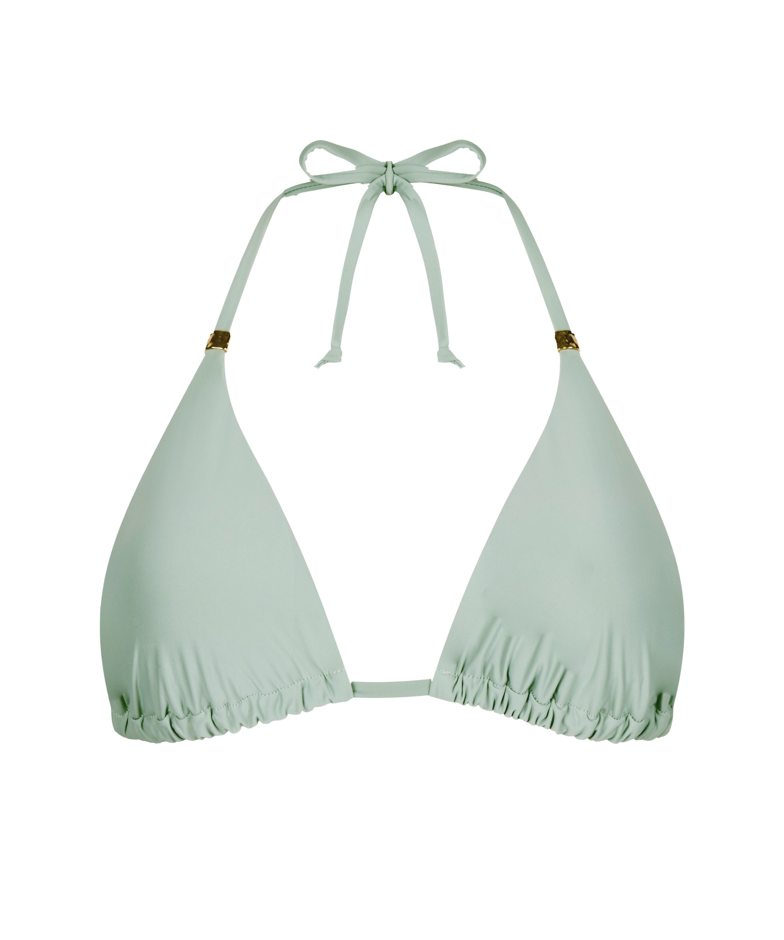 Triangle Bikini Top Luxe, Green, main