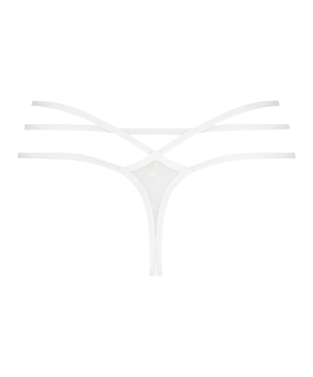 Melda thong, White