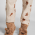 Slippers Teddy Bear, Beige