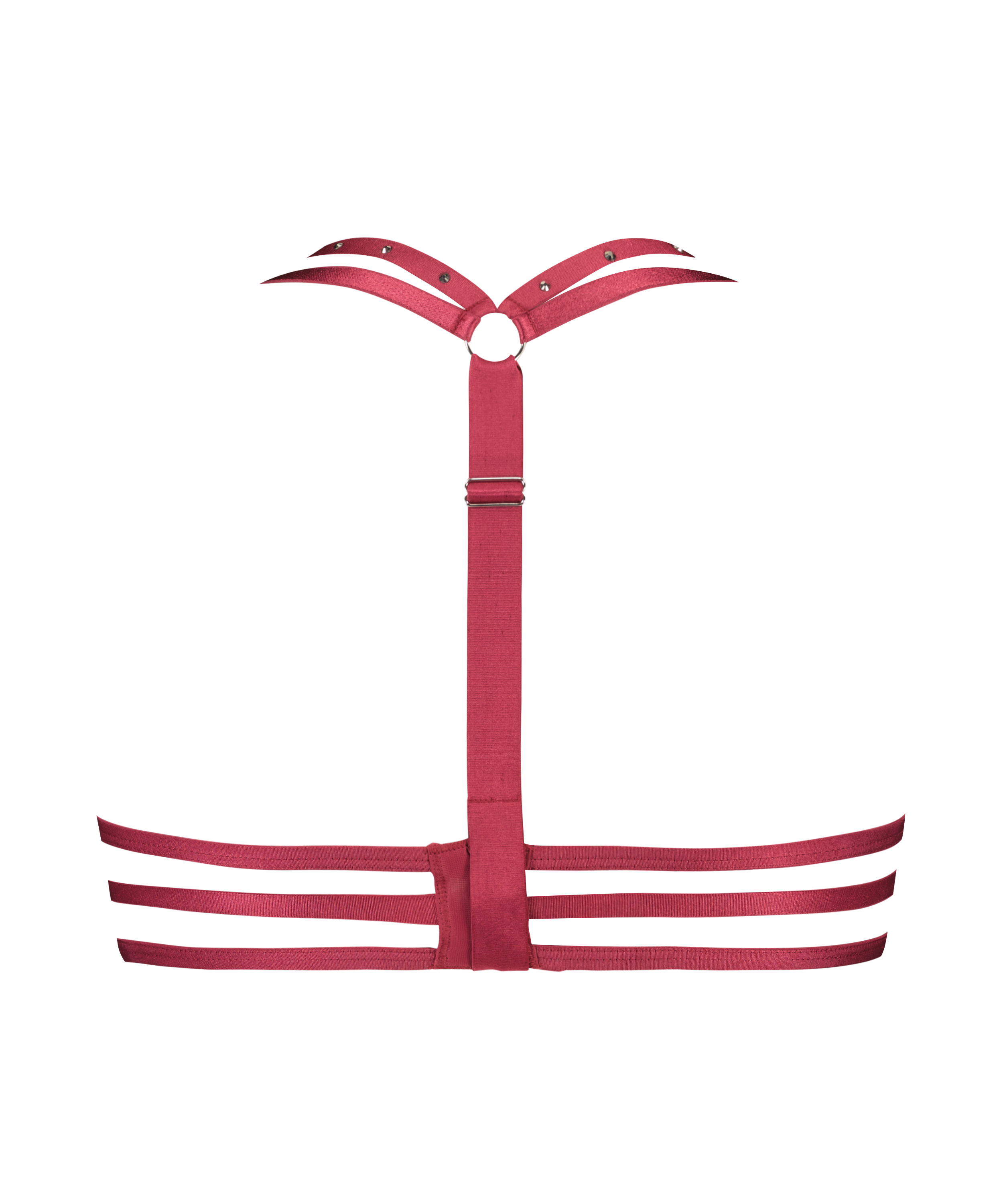 Monroe Non-Padded Underwired Bra, Red, main