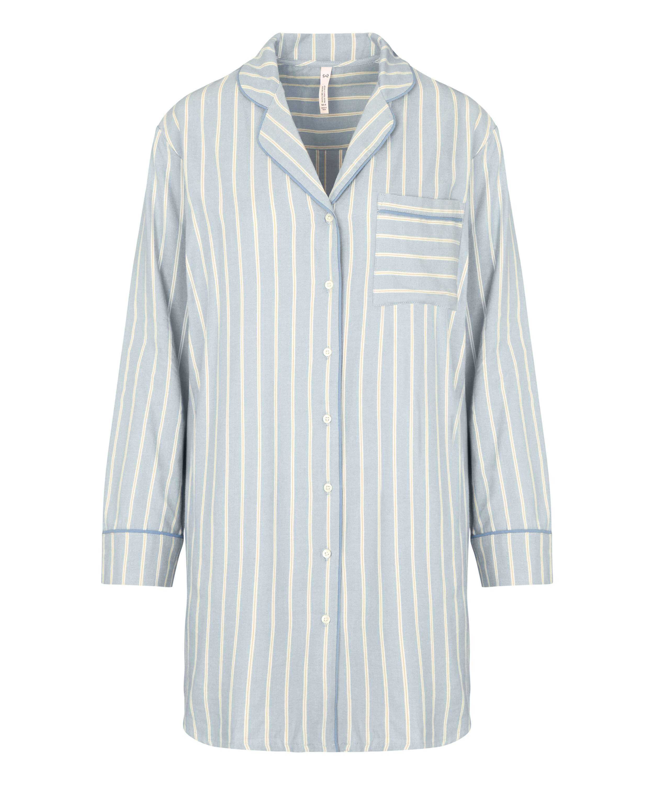 Nightshirt Stripe, Blue