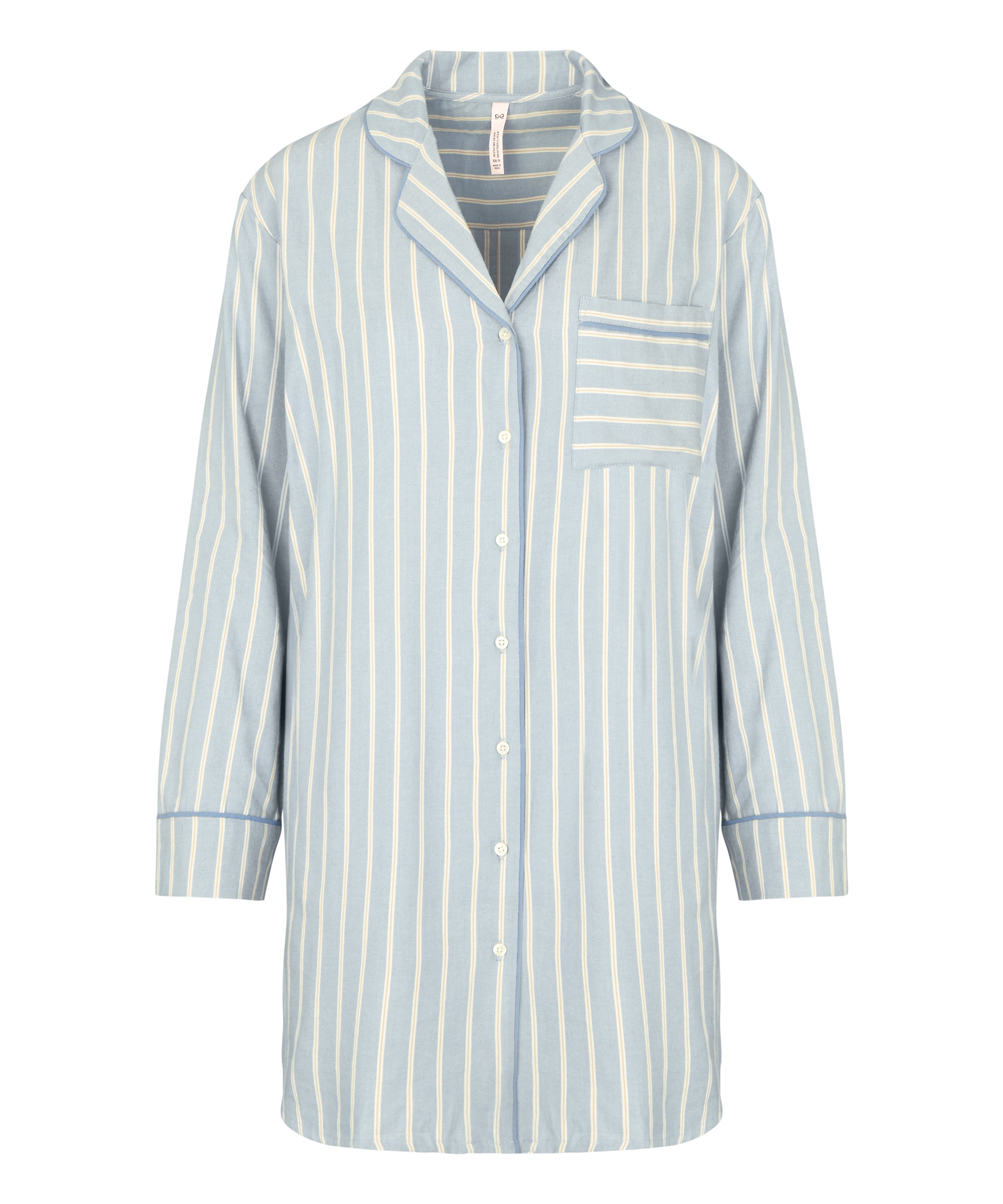 Nightshirt Stripe, Blue, main