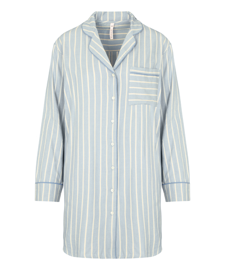 Nightshirt Stripe, Blue