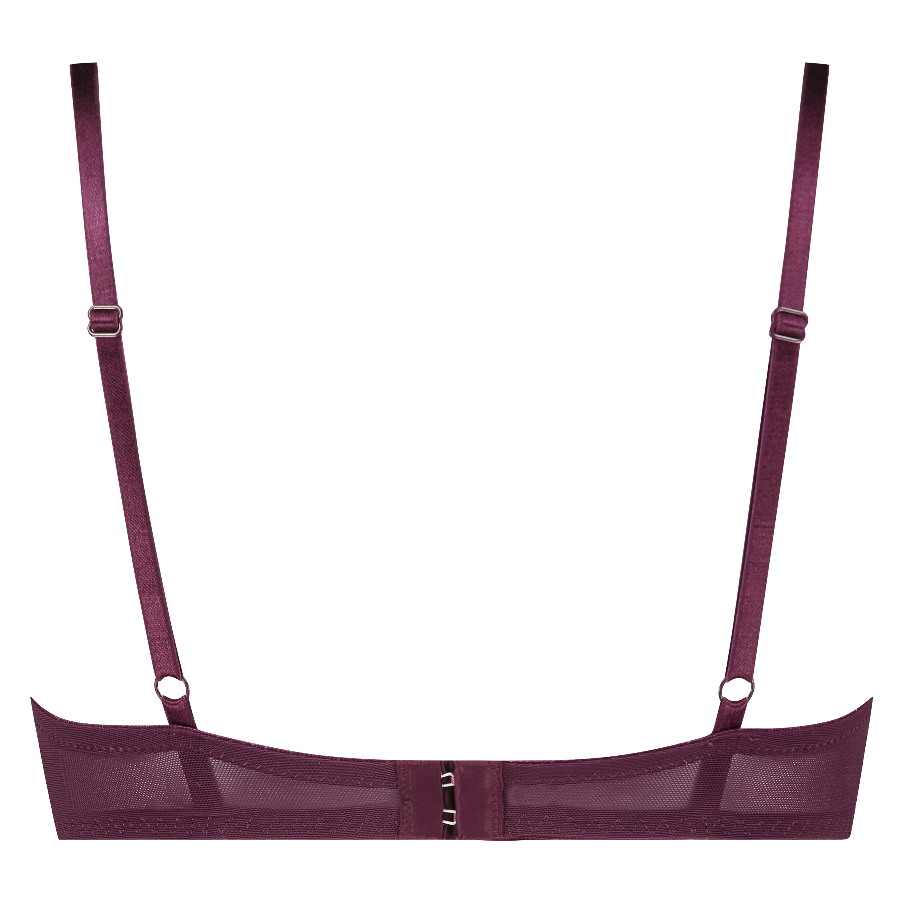 Macy padded underwired maximizer bra, Purple, main