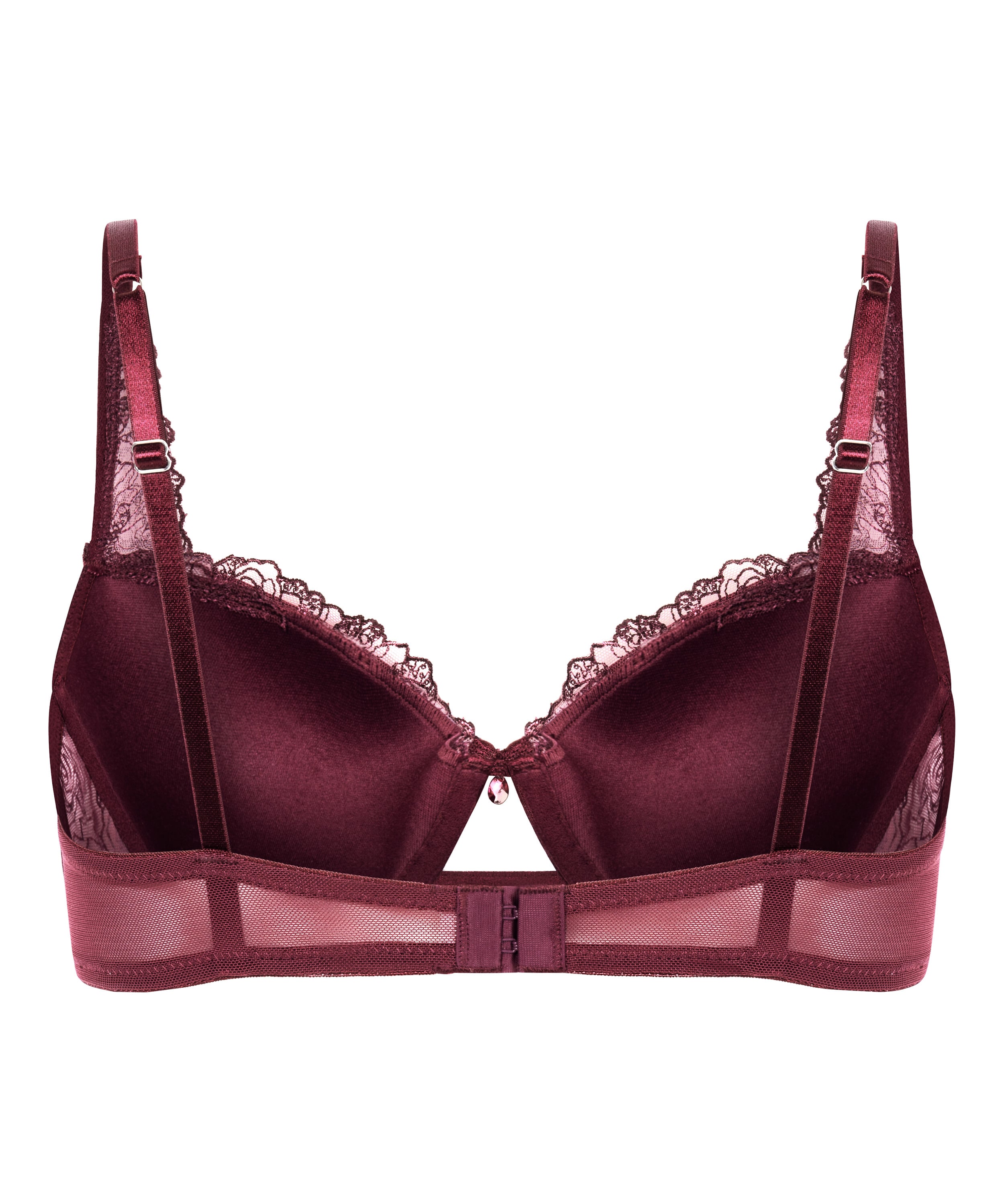 Hollie Padded Underwired Bra, Purple, main