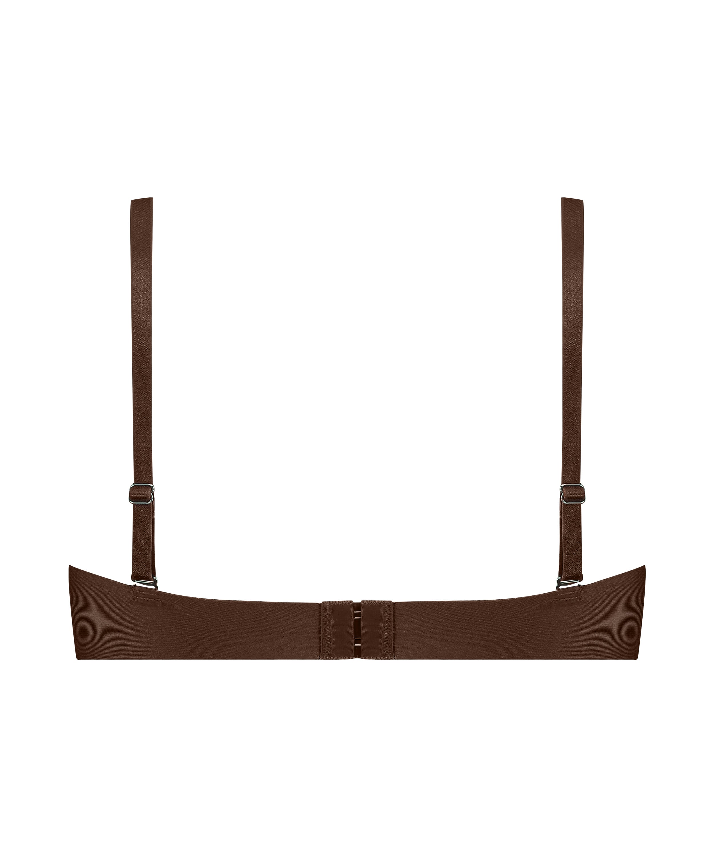 Jane Padded Strapless Underwired Bra, Brown, main