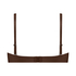 Jane Padded Strapless Underwired Bra, Brown