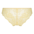 Invisible Lace Back Brazilian, Yellow