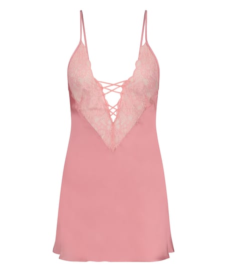 Kae Slip Dress, Pink