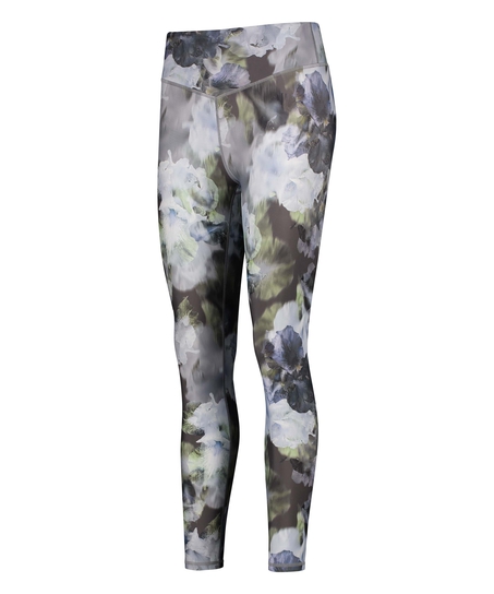 HKMX High Waist Leggings, Gray