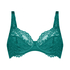 Daisy Non-Padded Underwired Bra, Green