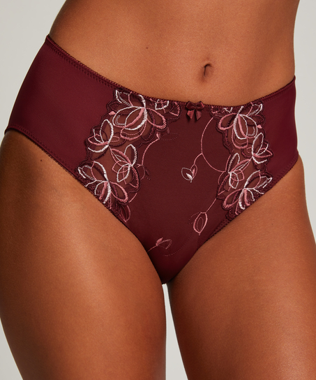 Diva High Knickers, Red