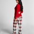 Cotton Pyjama Top, Red