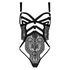 Private Ginger Open Crotch Body, Black