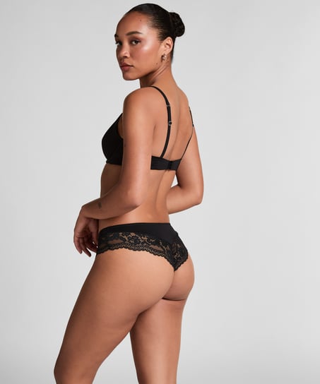 Valencia Brazilian Shorts, Black