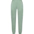 Tall Velours Jogging Bottoms, Green