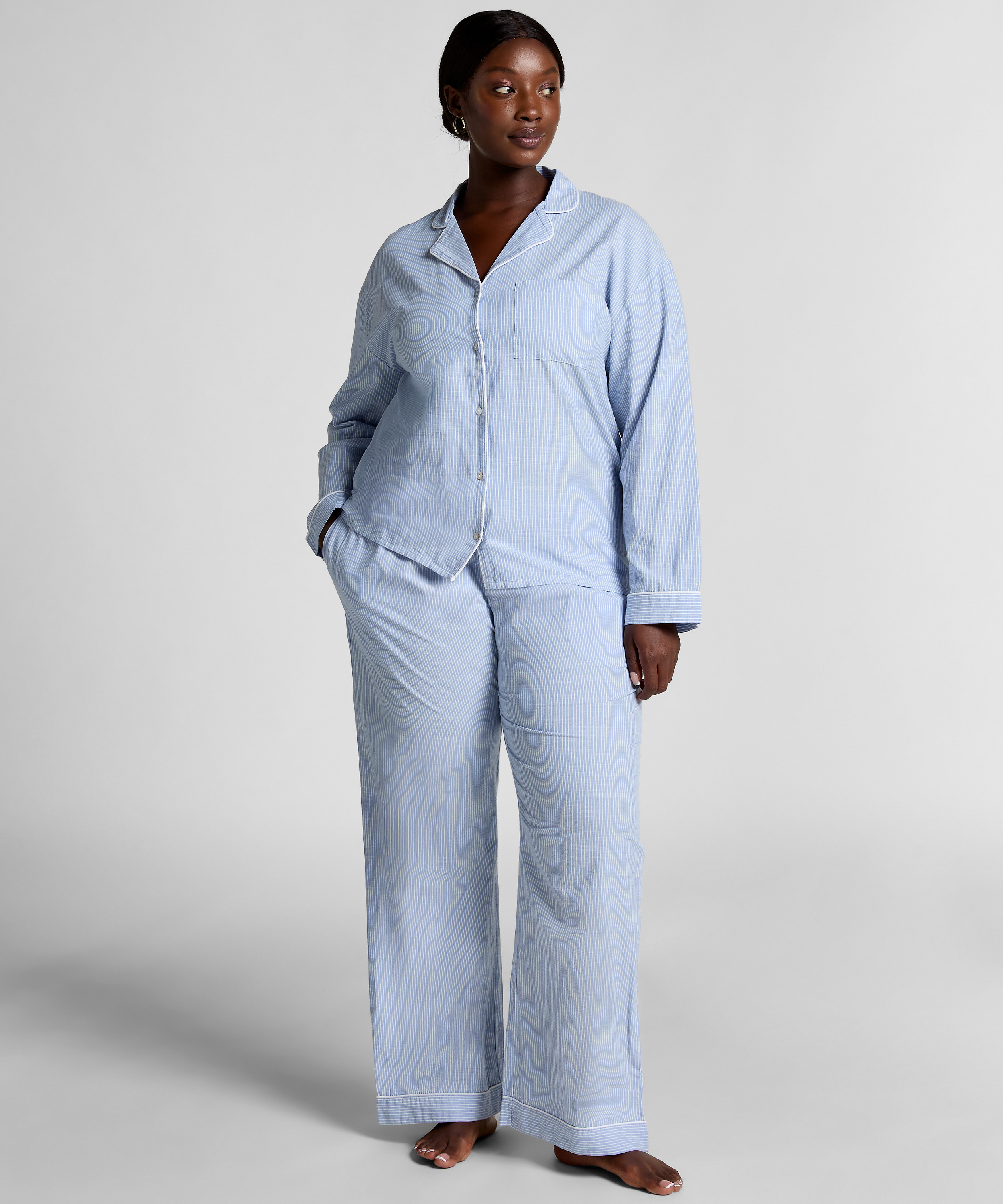 Jacket Cotton, Blue, main
