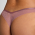 Invisible Highleg Thong, Pink