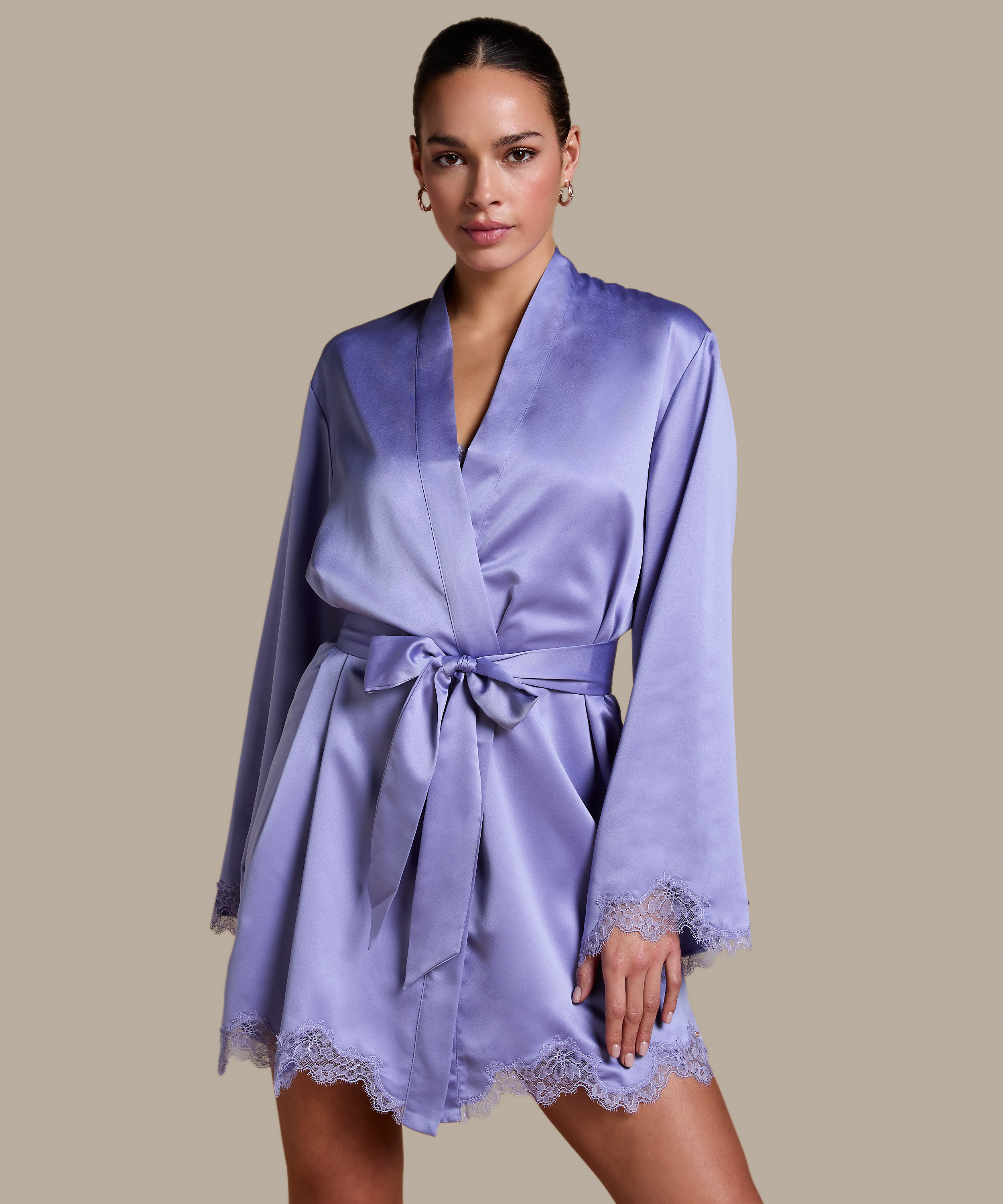 Sophia Kimono, Purple, main