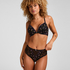 High Waisted Slip Iris, Black