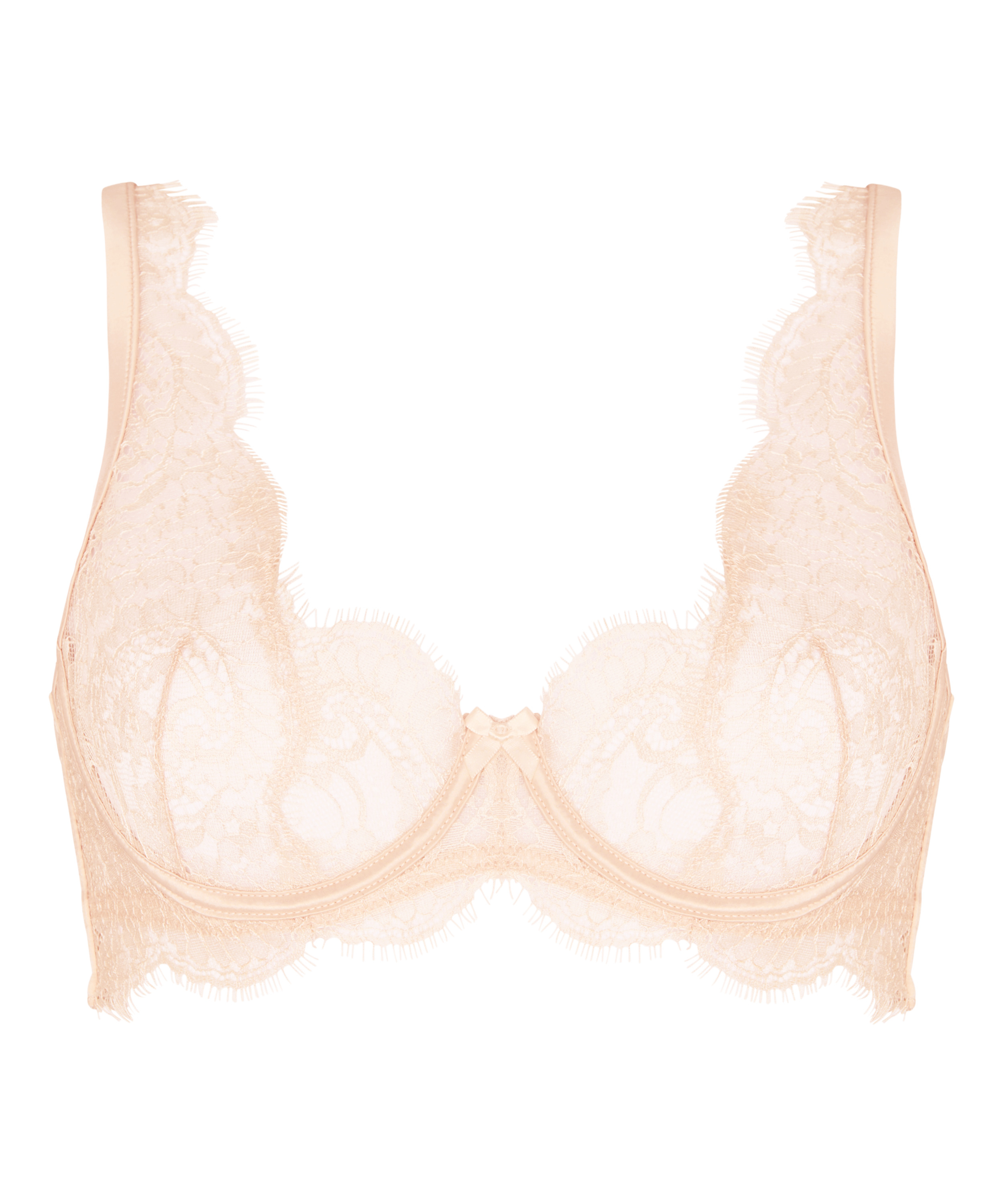 Non-Padded Underwired Bra Sylvia, Beige, main