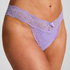 Madison Extra Low Thong, Purple