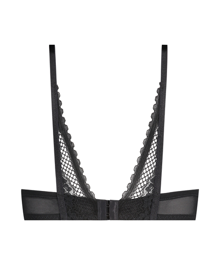 Malika Non-Padded Underwired Bra, Black